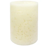 Hometrends 4" Vanilla Sandalwood Scented Pillar Candle, 3"Dia x 4"H