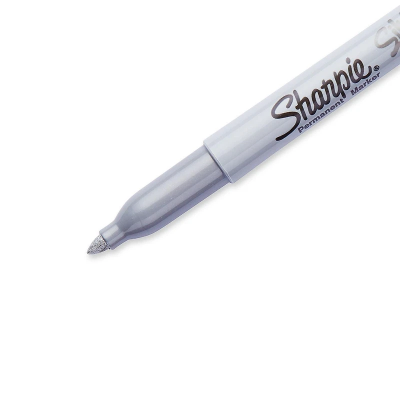 Marqueur permanent à pointe fine Sharpie®, argent métallique, paq. de 36
