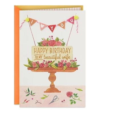 Hallmark Birthday Card for Wife