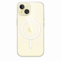 Apple Coque Transparente iPhone 15 avec MagSafe NB-24M