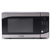 Micro-ondes COMMERCIAL CHEF de 0,9 pi3 avec 10 niveaux de puissance, micro-ondes de comptoir avec minuterie et menu tactile rapide, acier inoxydable