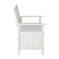 Banc de rangement extérieur den bois massif Miramar