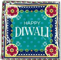 Diwali Paper Napkin, 13" x 13", 18ct