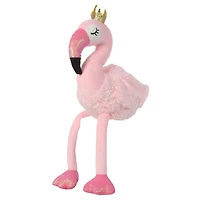 Way To Celebrate Valentine's Day 15" Flamingo With Crown Large Plush Animal
