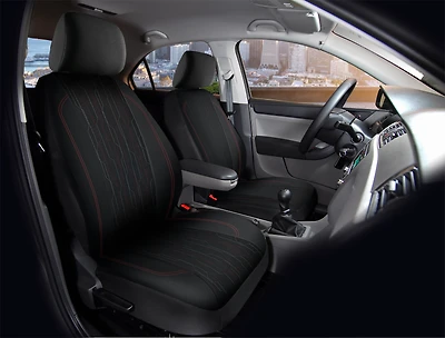 Housses Avant x2 Auto Drive – Style OEM Rayé Hexa Convient à la plupart des voitures, camions et SUV.