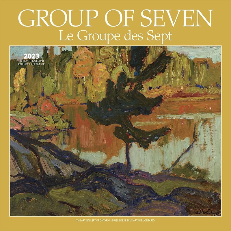 The Group of Seven AGO | 2023 12x24 Inch Square Wall Calendar