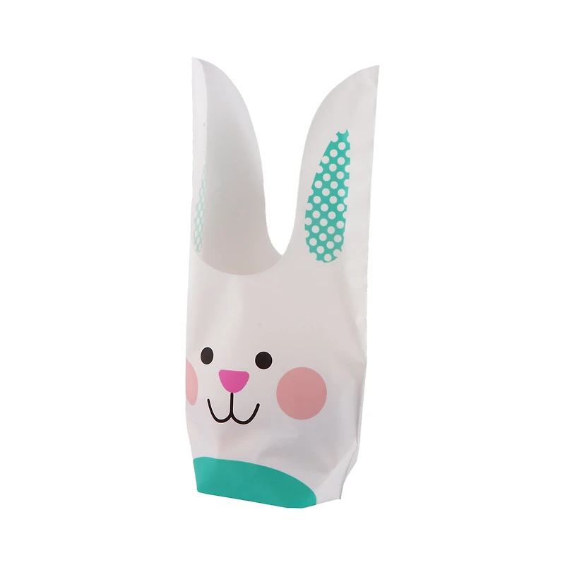 Way to Celebrate! 8 Bunny Treat Bag, Novelty, PEVA, 8 Pieces