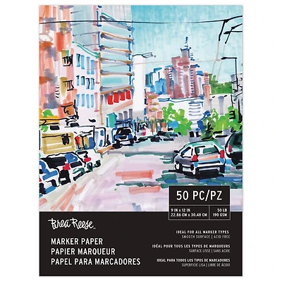 Brea Reese Papier Marqueur, 22.86 x 30.48 cm - 50 pz