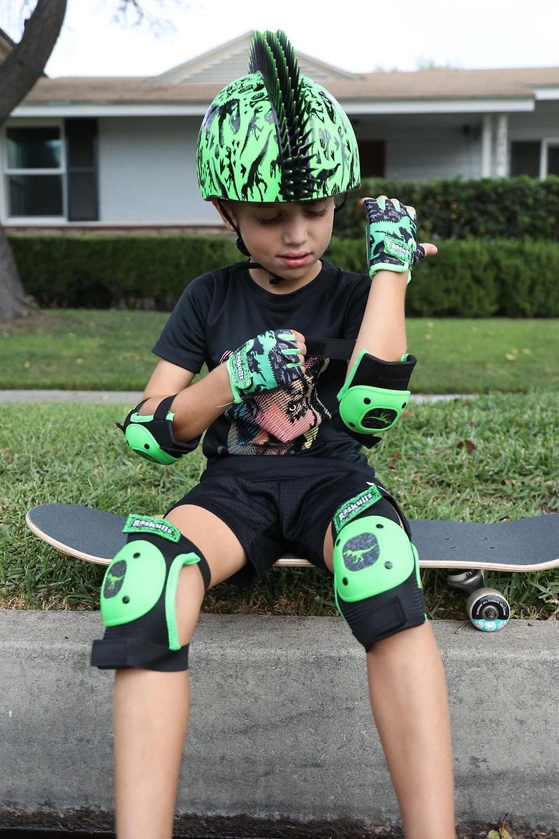 Equipement de protection pour vélo Skelosaurus de Raskullz
