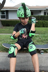 Equipement de protection pour vélo Skelosaurus de Raskullz