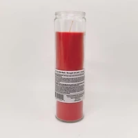 Unscented Jar Candle, Red, 9.88 oz