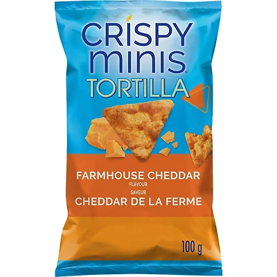 Quaker Crispy Minis Croustilles de Riz Cheddar fermier 100g