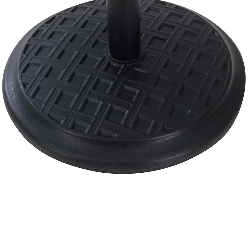 Base de parapluie ronde en PE de 33 lb