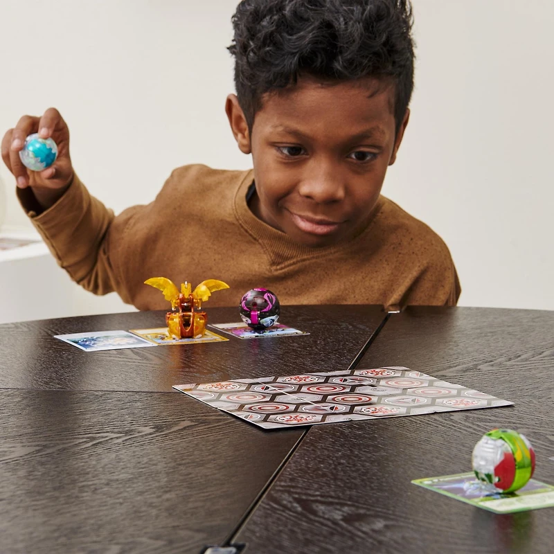 Bakugan Evolutions, Howlkor, Figurine articulée de 5,1 cm et carte à collectionner, jouets pour garçons à partir de 6 ans