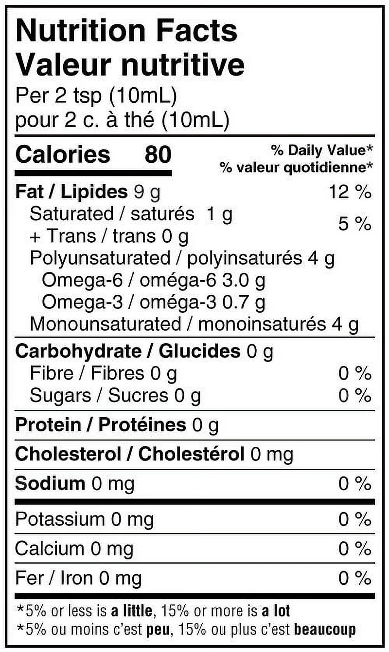 Great Value Vegetable Oil, Vegetable Oil