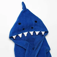 Mainstays Kids Hooded Towel, Shark, 24x48", 100% Cotton