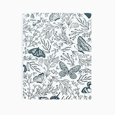 Five Star Butterfly Paper Pocket & Prong Portfolio