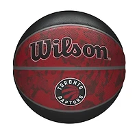 BALLON DE BASKETBALL RAPTORS DE TORONTO TEINT WILSON NBA, TAILLE OFFICIELLE Ballon de basketball