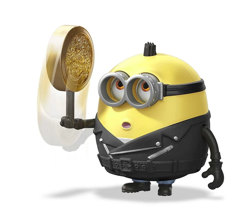 Figurine articulée actionnée par bouton Otto du film «Les Minions 2: Il était une fois Gru» («Minions: The Rise of Gru»)