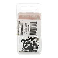 Tête de gabarit à bille Eagle Claw WBH14-3, 1/4 oz, 10 pk, CHARTREUSE Têtes peintes et hameçons propres