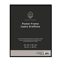 Hometrends Cadre-affiche mural 16x20po, noir Cadre-affiche mural - noir