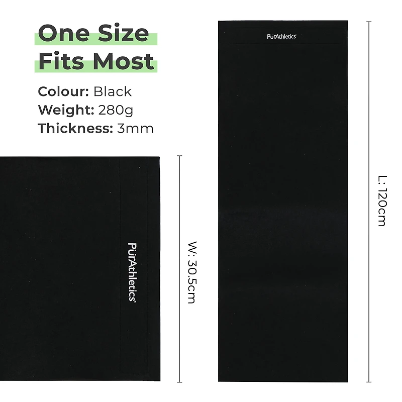 PurAthletics 12" Slimmer Belt
