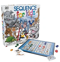 JAX Sequence for Kids Board Game, Classic SEQUENCE...for kids!