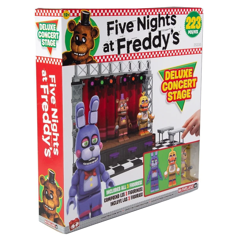 McFarlane - Five Nights at Freddy's - Ensemble de Construction Scene de Concert De Luxe