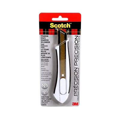 Couteau tout usage en titane Scotch®, TI-KL, 18 mm