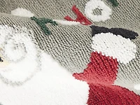 Tapis de bain Père Noël 18x24" Multi avec support en gel