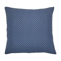 Parure de lit Mainstays Soft Touch Bed in a Bag, 11 pièces, réversible, motif floral bleu, avec draps, pour lit double Couette et draps tout-en-un, pleine grandeur