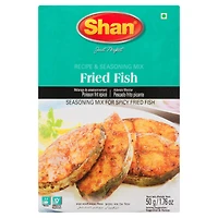 Recette de poisson frit Shan et mélange de masala 50 grammes