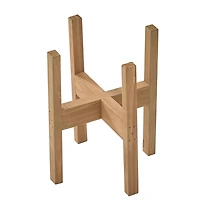 Mainstays 6 in Brown Wood Plant Stand