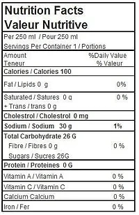 Boisson gazeuse Grace Punch aux fruits Chubby