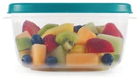 Rubbermaid Easy Find Lids 38-Piece Food Storage Container Set, Turquoise