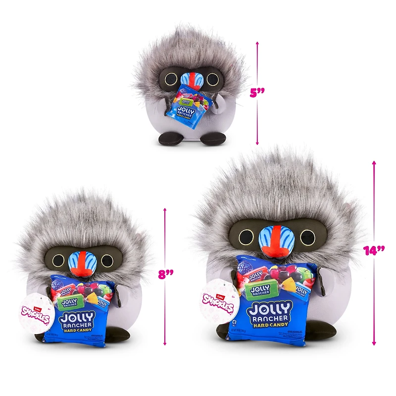 Snackles Licensed Series 3 8-inch Plush (JACOB) by ZURU, Plush with License Snack Brand Accessory
