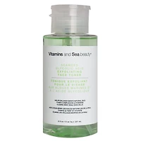 Vitamins and Sea beauty Tonique Exfoliant Pour Le Visage Aux Algues Marines et À L'Acide Glycolique 237 mL, Algues Marines et À L'Acide Glycolique