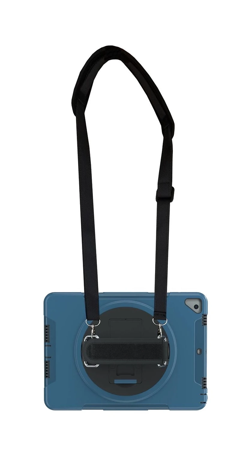 Étui de protection CTA Digital avec béquille rotative à 360 degrés intégrée pour iPad 7e et 8e génération 10.2 pouces, iPad Air 3 et iPad Pro 10.5 pouces - Bleu