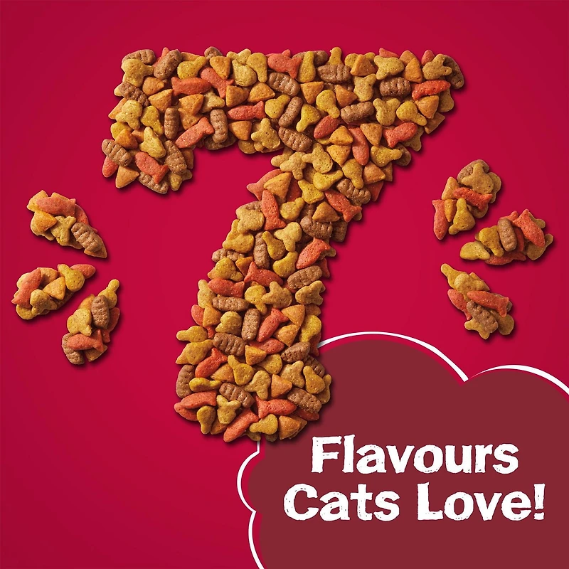 Friskies 7 Dry Cat Food, 1.42-7.26 kg