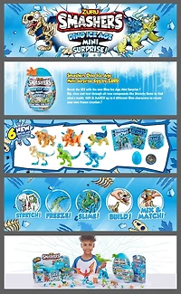 Smashers Dino Ice Age Mini Surprise Egg by ZURU