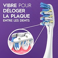 Brosses à dents à pile blanchissantes Oral-B Pulsar, souple 2 unités