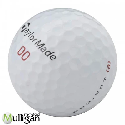 Mulligan - 36 balles de golf récupérées Taylormade Project (a) 4A, Blanc