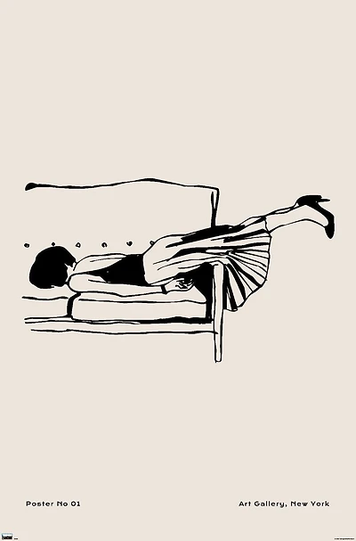 Rough Day No 01 Wall Poster, 22.375" x 34"