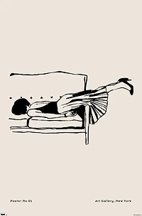 Rough Day No 01 Wall Poster, 22.375" x 34"