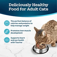 Blue Buffalo Tastefuls Natural Dry Cat Food, Weight Control 4.5kg