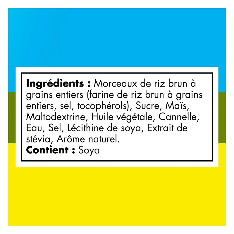 Quaker Crispy Minis galettes de riz brun saveur Pommes et cannelle