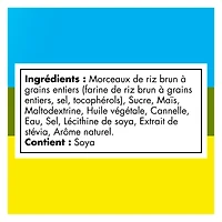 Quaker Crispy Minis galettes de riz brun saveur Pommes et cannelle