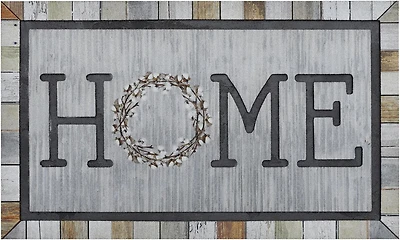 Mohawk Home Homestead Wreath Polyester Doormat 1' 6" X 2' 6"