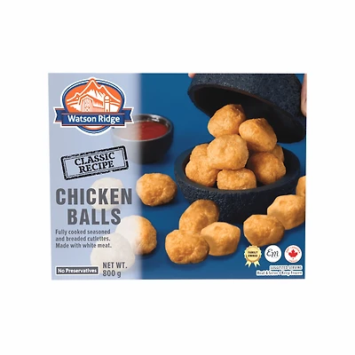 Boulettes de poulet Watson Ridge 800 g de boulettes de poulet FC Watson Ridge