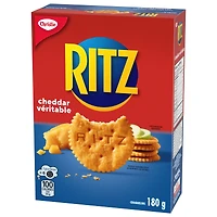 Craquelins Ritz Au Cheddar Véritable 180 g